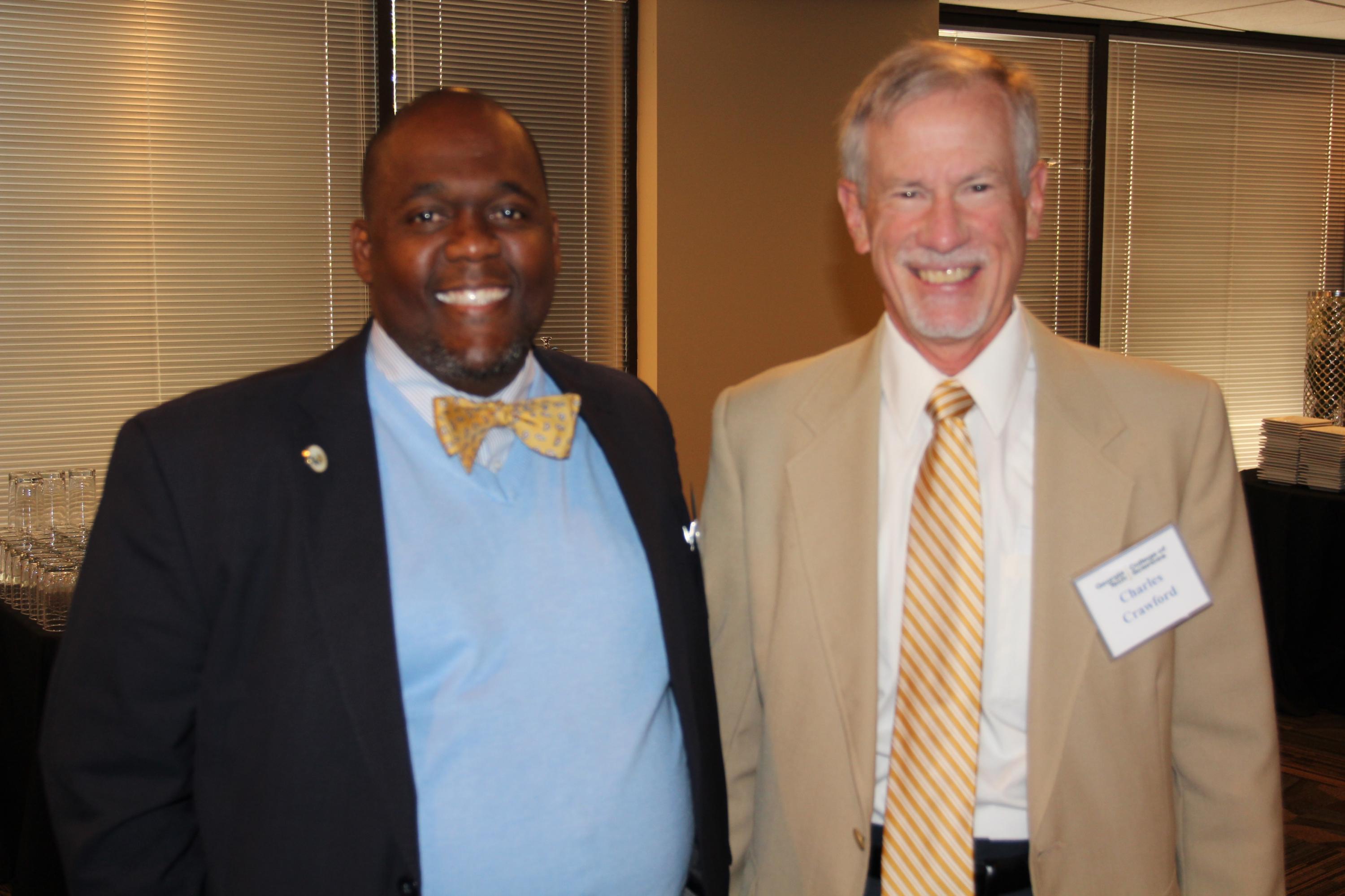 Casey Bethel (left) and Charles Crawford (Photo by Renay San Miguel)