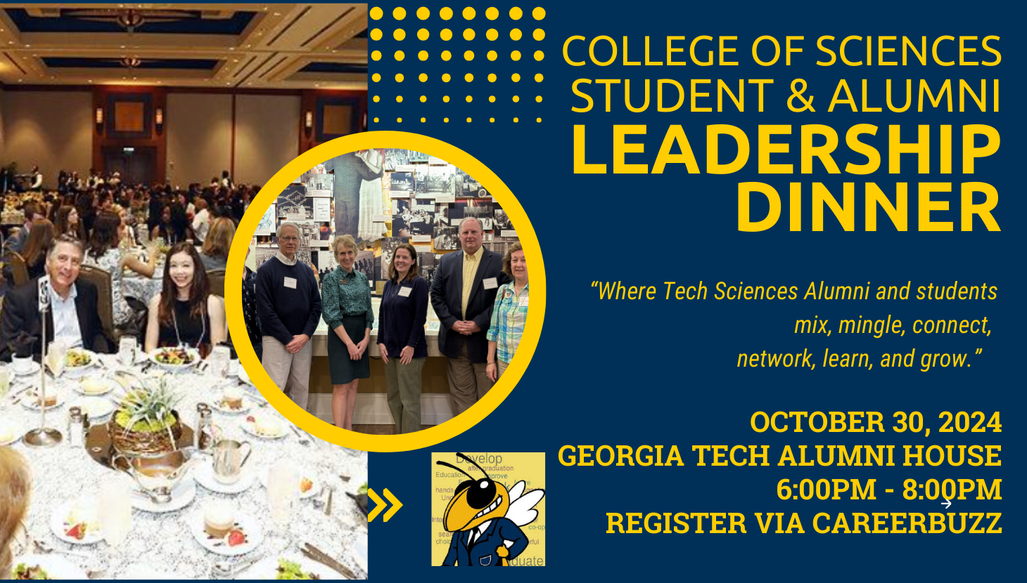 College of Sciences Student and Alumni Leadership Dinner