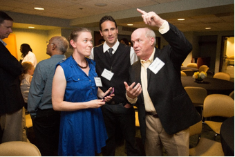 From Left: Erin Parker, Frank Stewart, and Frank Cullen