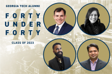 College of Sciences alumni in the Alumni Association's 2023 class of 40 under 40.